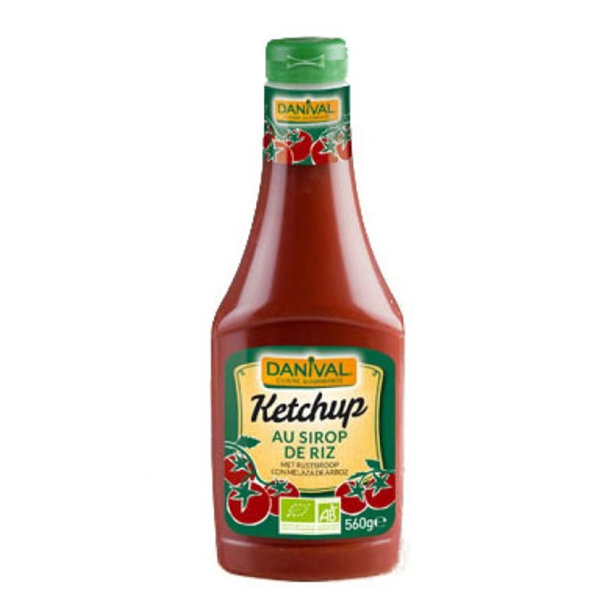 KETCHUP C/XAROPE ARROZ 560G - DANIVAL