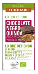 CHOCOLATE QUINOA 63% 100G - ETHIQUABLE