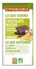 CHOCOLATE XENXIBRE CONFEITADO 100G - ETHIQUABLE