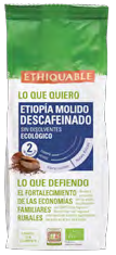 CAFE ETIOPIA DESCAFEINADO 250G - ETHIQUABLE