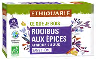 TE ROOIBOS C/ESPECIAS 40G - ETHIQUABLE