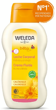 LEITE CORPORAL CALENDULA BEBE WELEDA 200ML