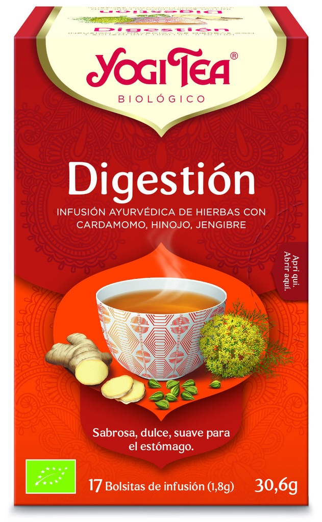 INFUSION DIXESTIVA YOGI TEA 17B