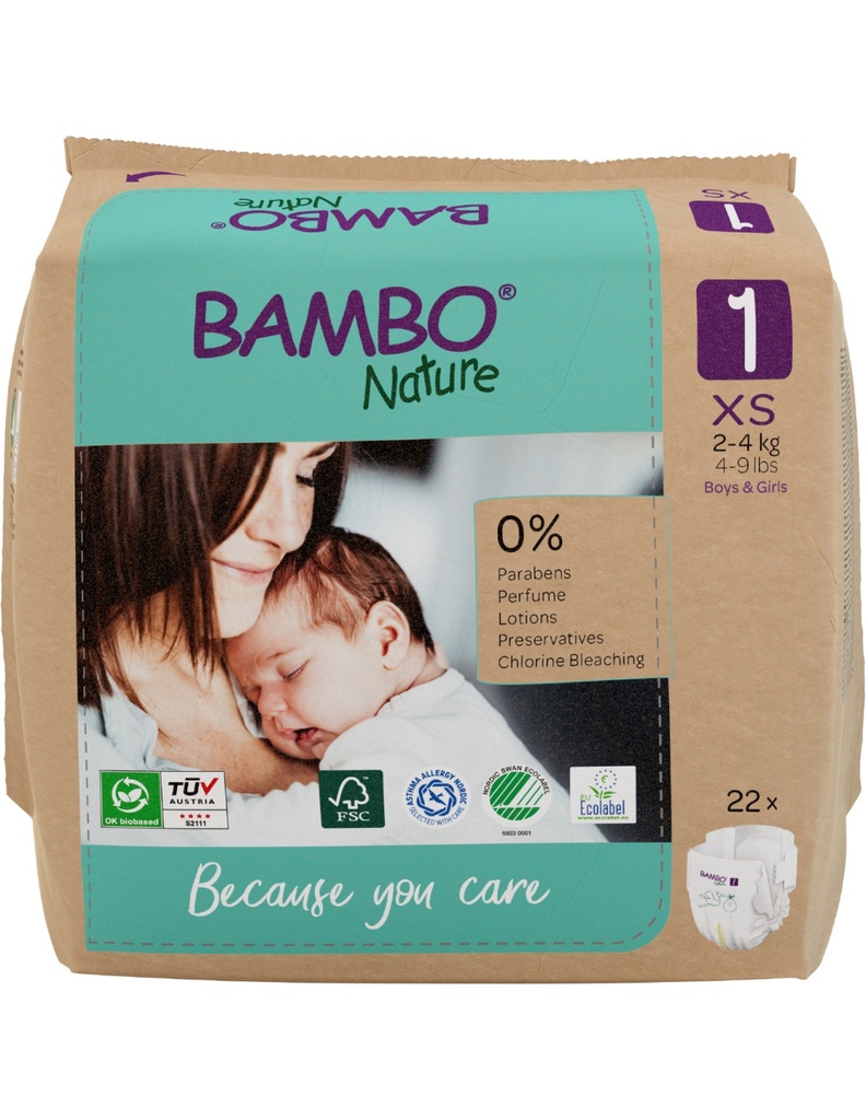 CUEIRO XS (1) 2-4KG BAMBO 22UD