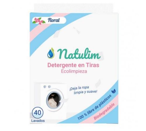 DETERXENTE ROUPA TIRAS FLORAL NATULIM 40LAV