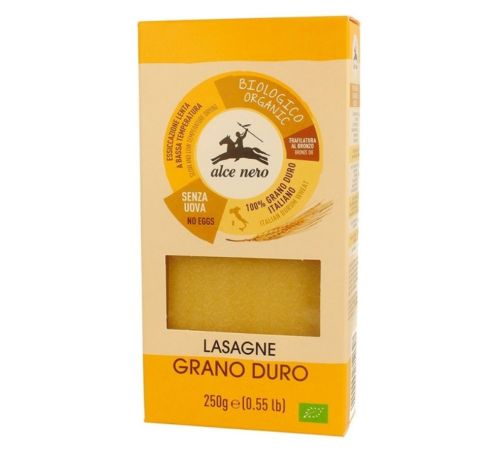 LASAÑA TRIGO DURO ALCE NERO 250G