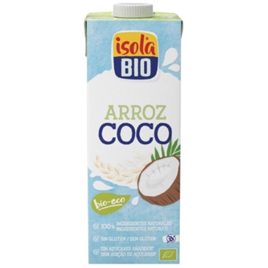 BEBIDA ARROZ COCO 1L - ISOLABIO