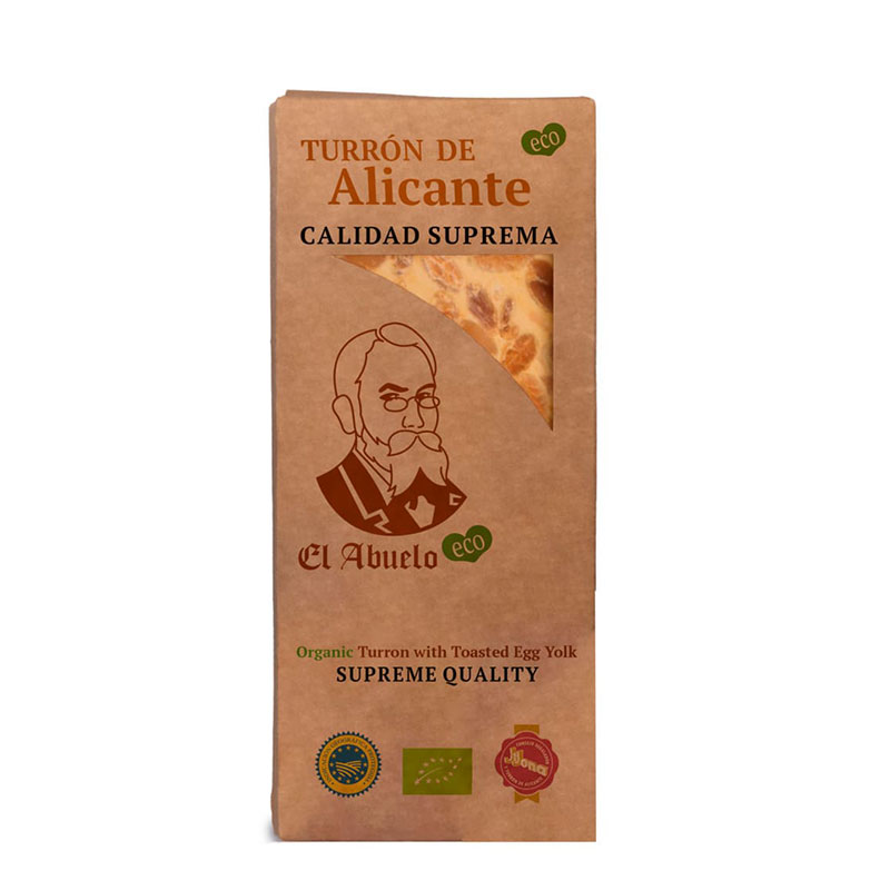 TURRON VEGANO AMENDOA EL ABUELO 200G