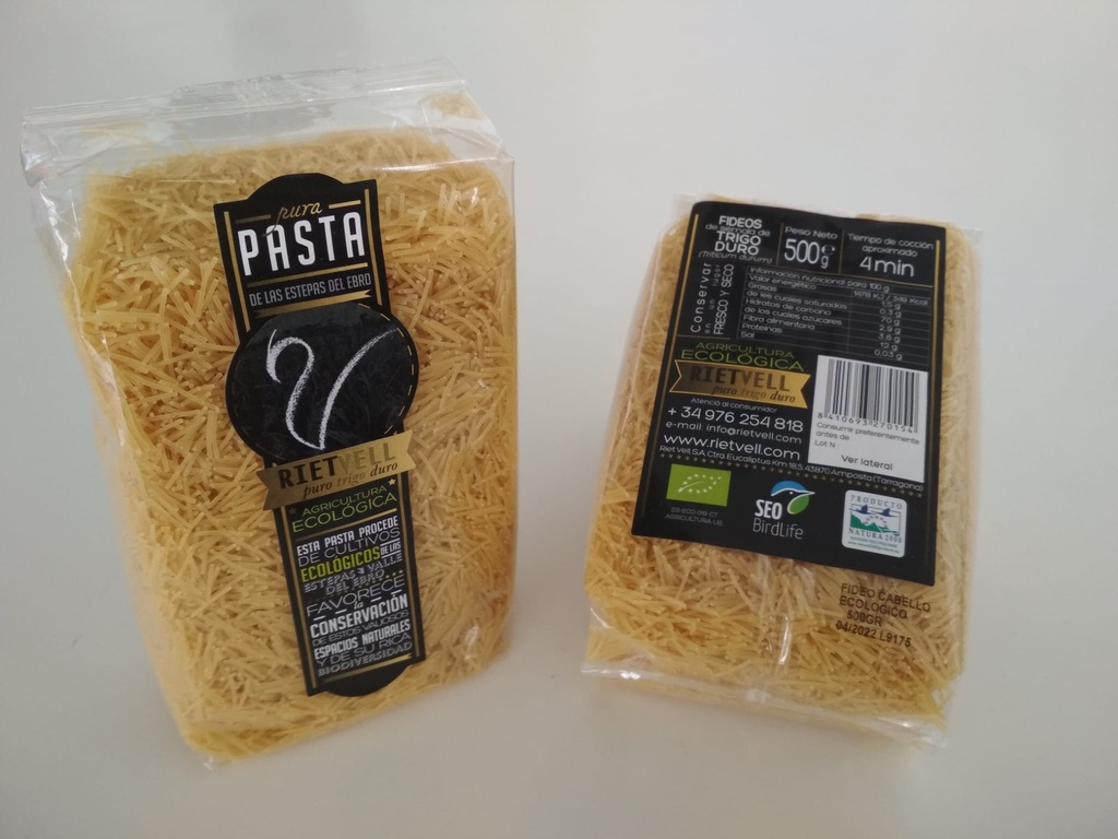 FIDEOS FINOS BRANCOS RIET VELL 500G