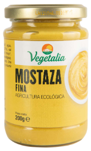 MOSTAZA FINA 200G - VEGETALIA