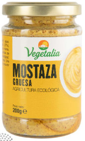 MOSTAZA GROSA 200G - VEGETALIA