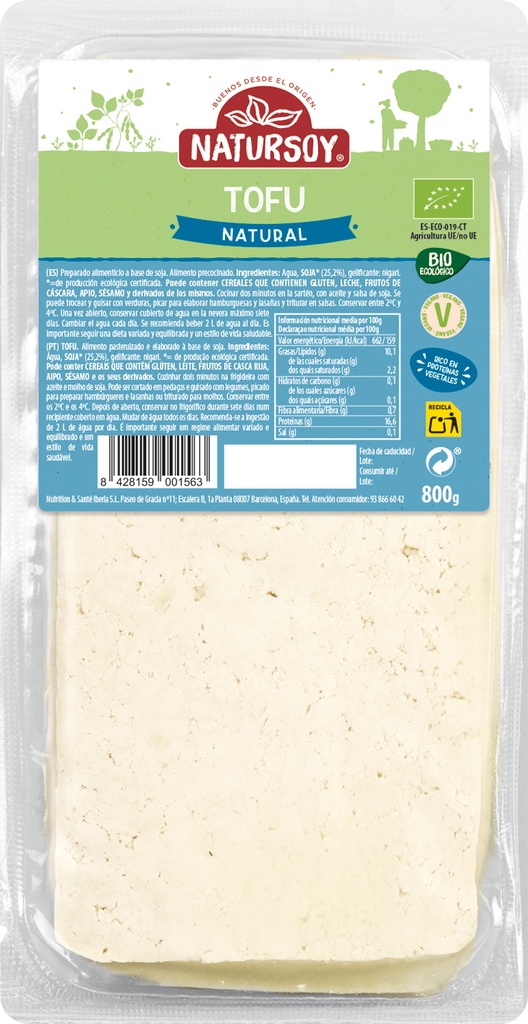 TOFU NATURSOY 800G