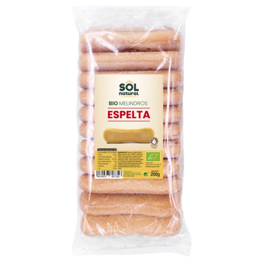 BIOMELINDROS ESPELTA 200G - SOLNATURAL