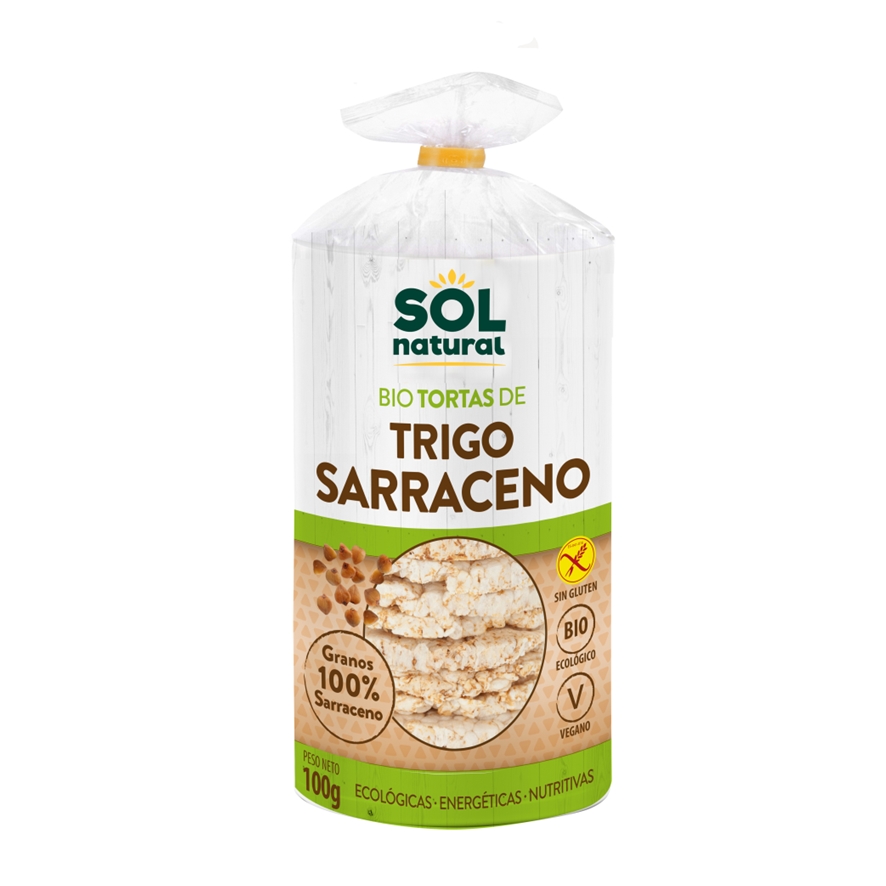 TORTAS TRIGO SARRACENO 100G - SOLNATURAL [R]