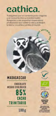 CHOCOLATE MADAGASCAR 85% 100G - EATHICA