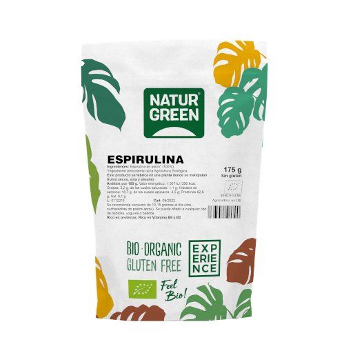 ESPIRULINA PO NATURGREEN 175G