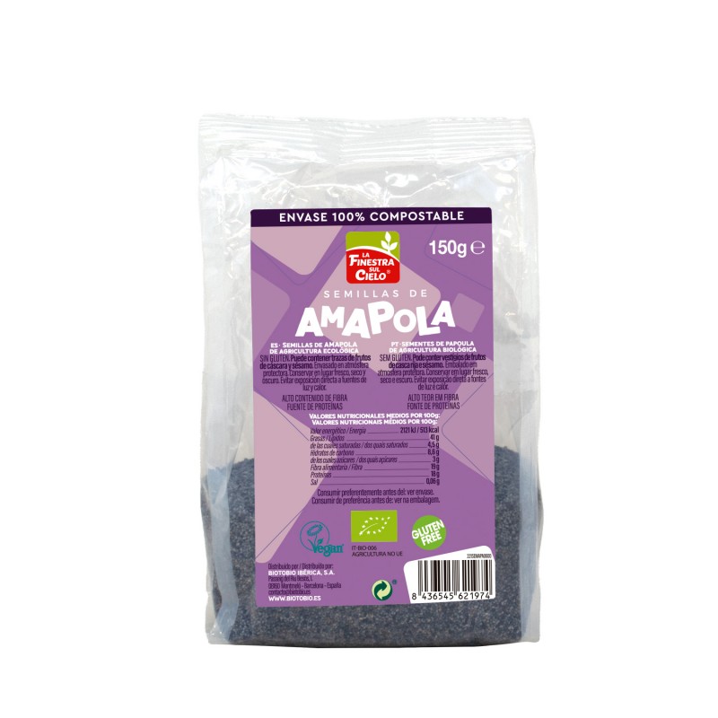 SEMENTES PAPOULA FINESTRA 150G