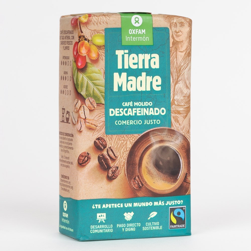 CAFE MOIDO DESCAFEINADO OXFAM 100G