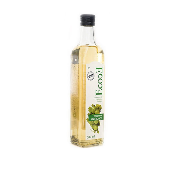 VINAGRE VIÑO BRANCO ECOVINAL 500ML