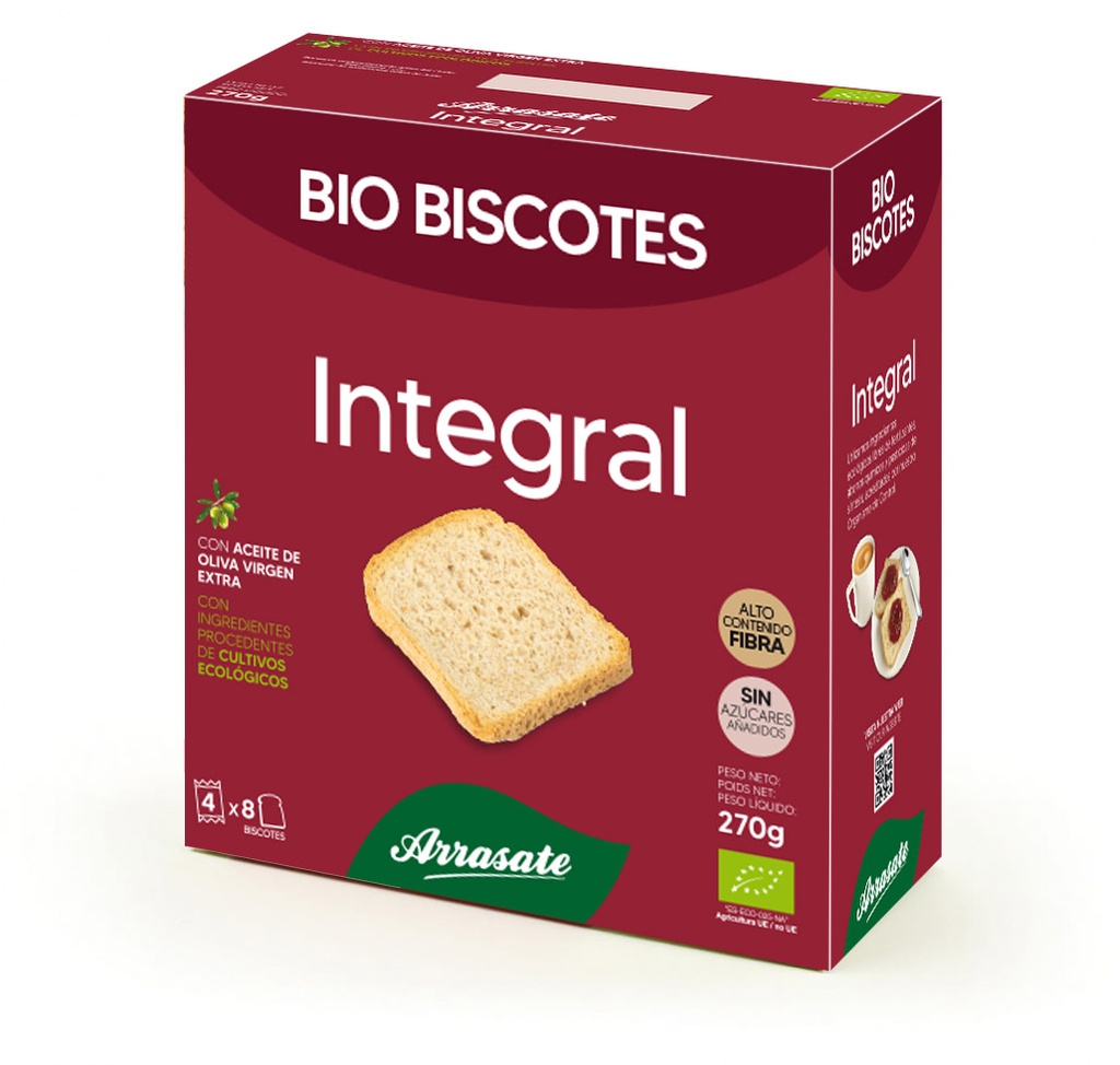 TOSTAS INTEGRAIS ARRASATE 270G