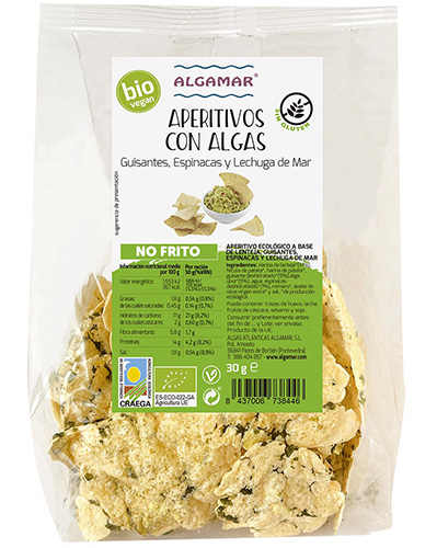 APERITIVO LEGUMES ALGAS ALGAMAR 30G