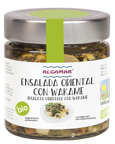 ENSALADA ORIENTAL WAKAME ALGAMAR 180G