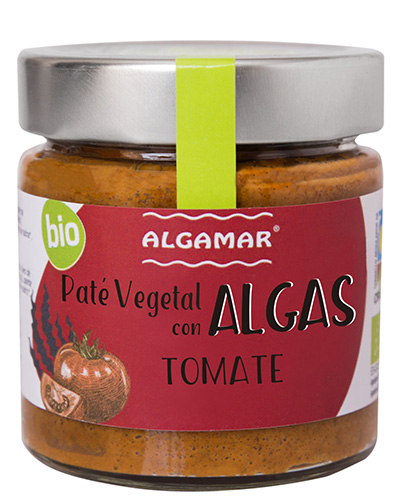 PATE ALGAS TOMATE ALGAMAR 180G