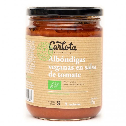 ALBONDIGAS VEGANAS CARLOTA 425G