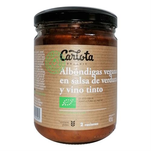 ALBONDIGAS VEGANAS VERDURAS CARLOTA 425G