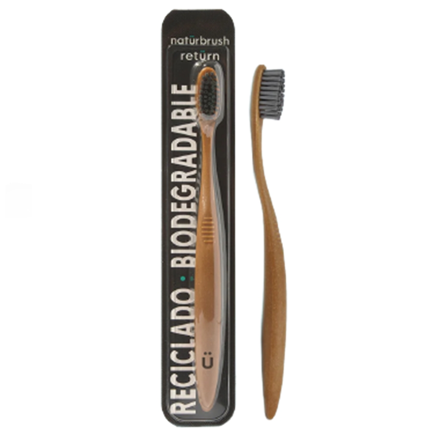 CEPILLO DENTAL BIODEGRADABLE (MEDIO) NATURBRUSH