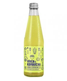 KOMBUCHA (s/past) LIMON ESPIRULINA VIVER 330ML