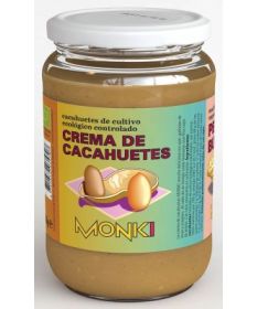 CREMA CACAHUETE MONKI 650G