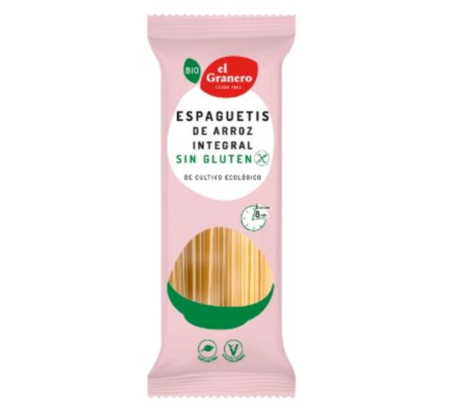 ESPAGUETI ARROZ INTEGRAL S/G EL GRANERO 500G [P]