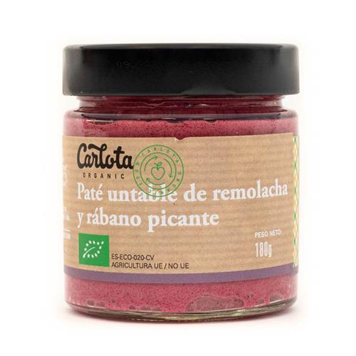 PATE REMOLACHA RAVIÑO PICANTE CARLOTA 180G