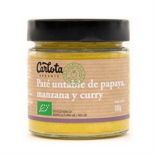 PATE PAPAIA MAZÁ CURRY CARLOTA 180G