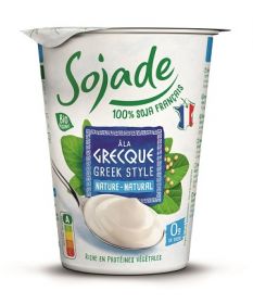 SOBREMESA SOIA ESTILO GREGO SOJADE 400G