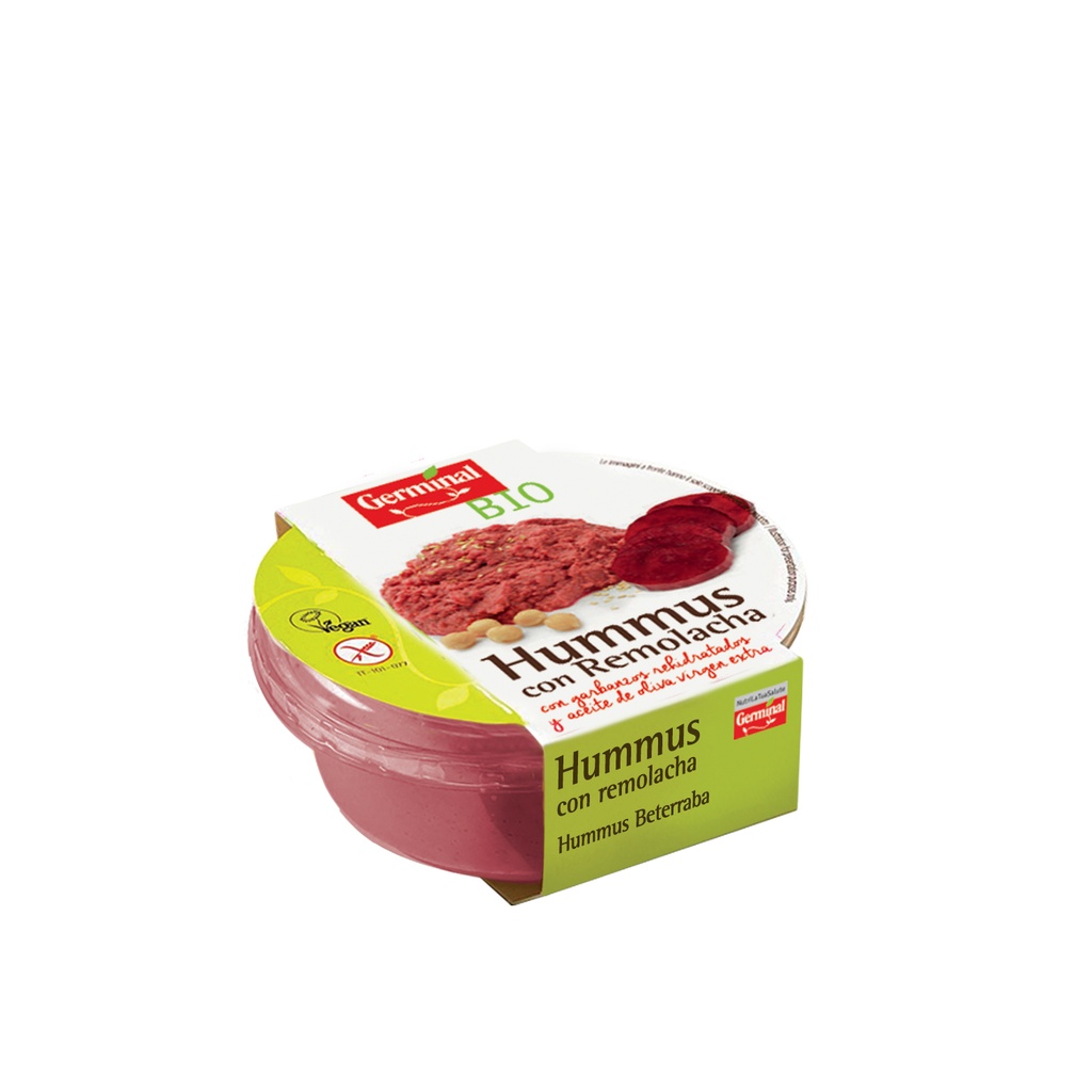 HUMMUS REMOLACHA S/G GERMINAL 130G