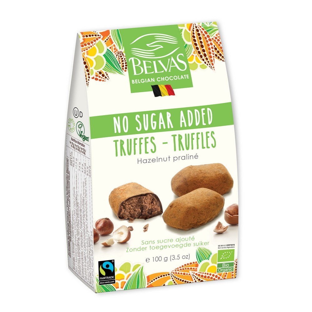 TRUFAS PRALINE BIO S/A OXFAM 100G