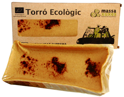 TURRON Á PEDRA VEGANO S/SUCRE MASSAXUXES 200G.