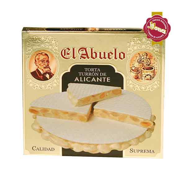 TORTA TURRON ALICANTE EL ABUELO 180G