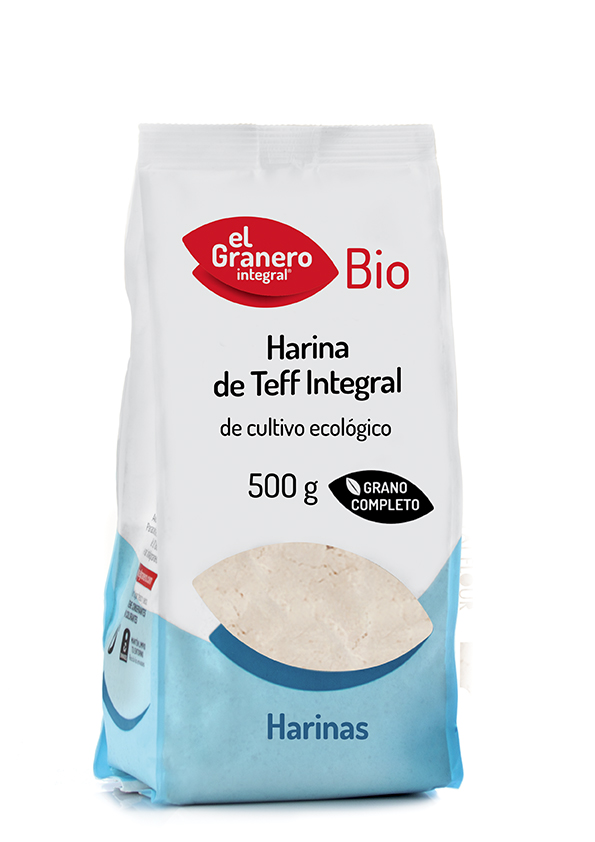 FARIÑA TEFF INTEGRAL TRIGO SARRACENO EL GRANERO 500G [P]