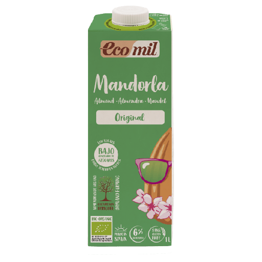 [8428532200019] BEBIDA AMENDOA MANDORLA ECOMIL 1L