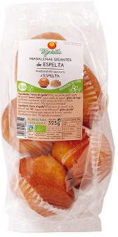 [8422791006641] MAGDALENAS XIGANTES DE ESPELTA 325G - VEGETALIA